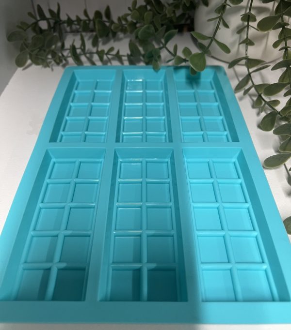 Snap Bar Mould Square Blue