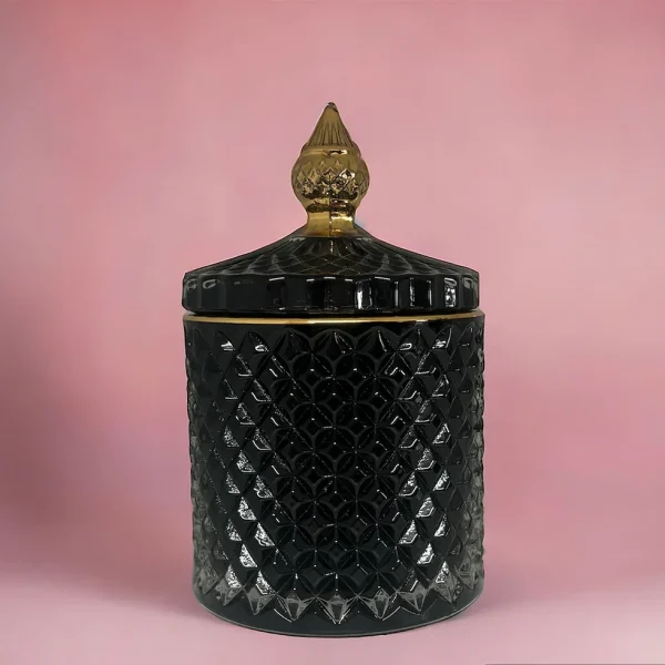 Royalty Black Jar Large