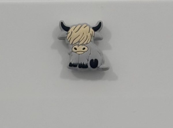 Highland Cow - Blue