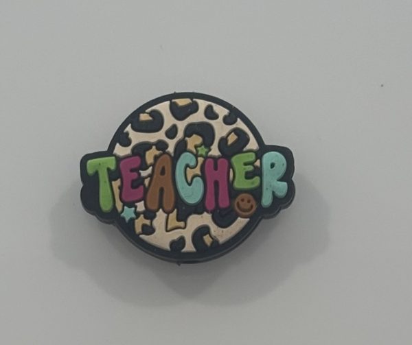 Round Teacher Leopard Print