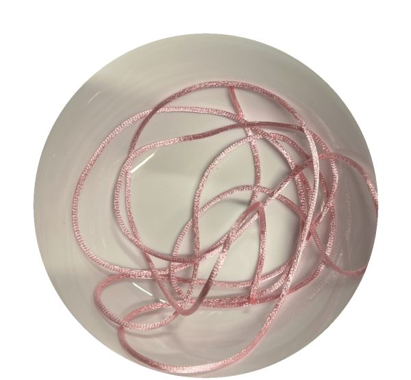 BABY PINK SATIN SMOOTH TEXTURE - 2 METRES