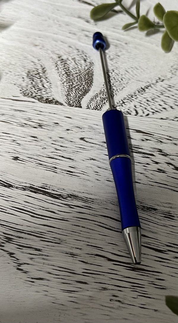 Blue Bead Pen