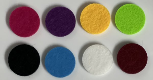 CAR VENT REPLACEMENT PADS - RANDOM COLOURS - 8pk