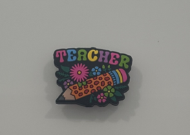 Colorful Flower Pencil - Teacher