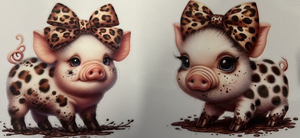 Leopard Print Pig #3