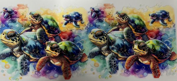 9 Sea Turtles Wrap