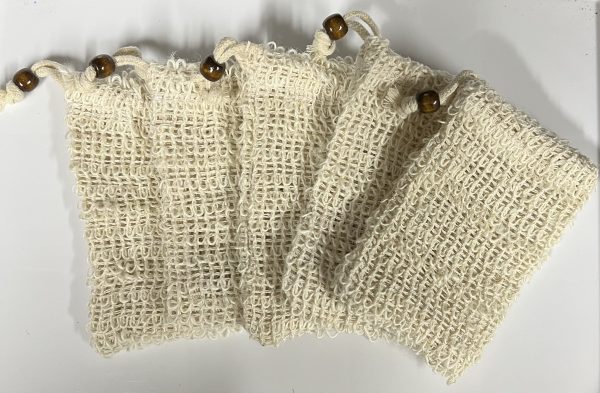 SOAP SACK WITH BEADS