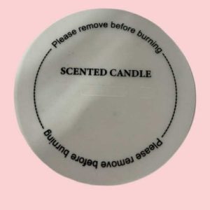 DUST PROOF CANDLE COVER - 8.5CM
