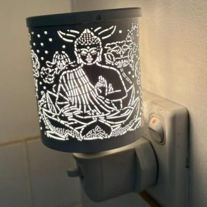 White Namaste Plug In