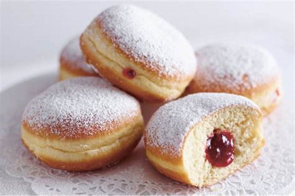 Hot Jam Donut