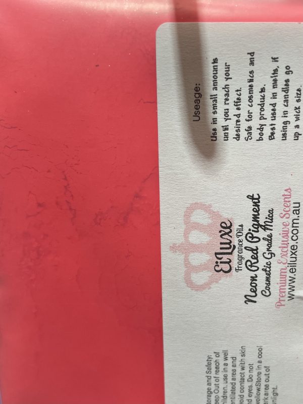 Neon Red Pigment ws13