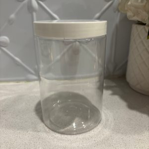 500ml clear wide mouth jar