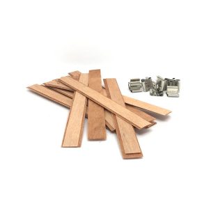 16mm Wooden Wick Double Ply