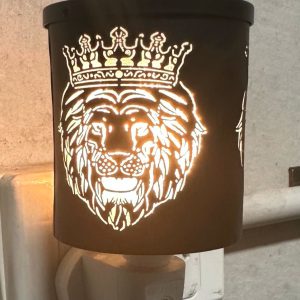 Black Leo Lion Plug In
